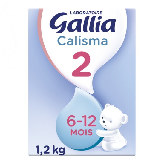 Gallia calisma lait 2ème âge 6-12 mois 1.2kg Gallia calisma lait 2ème âge 6-12 mois 1.2kg