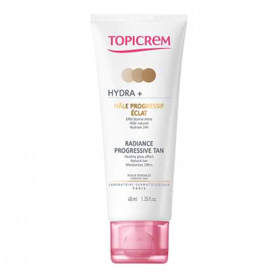 Topicrem hydra+ hâle progessif éclat 40ml Topicrem hydra+ hâle progessif éclat 40ml