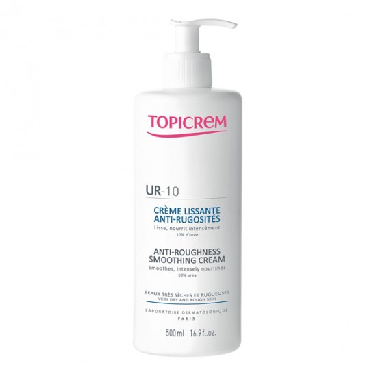 Topicrem ur-10 crème lissante anti-rugosités 500ml Topicrem ur-10 crème lissante anti-rugosités 500ml