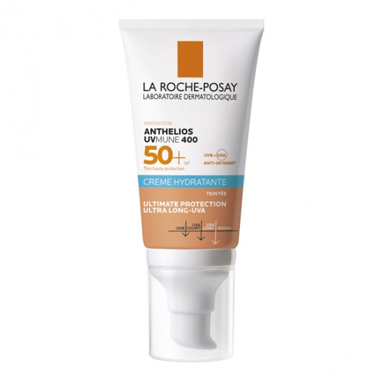 La roche-posay anthelios uvmune 400 spf50+ peau sensible teintée 50ml La roche-posay anthelios uvmune 400 spf50+ peau sensible teintée 50ml
