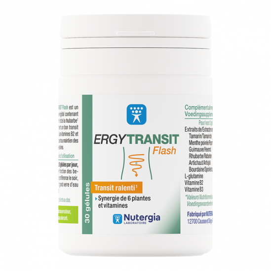 Nutergia ergystransit flash 30 gélules Nutergia ergystransit flash 30 gélules