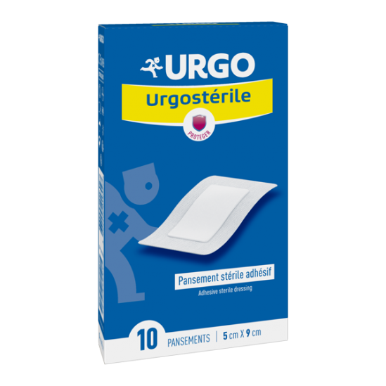 Urgo urgostérile 5cm x 9cm 10 pansements