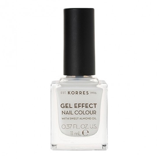 Korres gel effect vernis 01 blanc white 11ml Korres gel effect vernis 01 blanc white 11ml