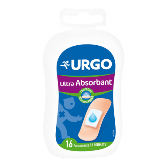 Urgo Ultra-Absorbant 16 Pansements Urgo Ultra-Absorbant 16 Pansements