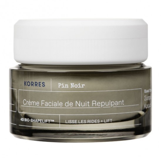 Korres pin noir crème de nuit sculptante 3D 40ml Korres pin noir crème de nuit sculptante 3D 40ml