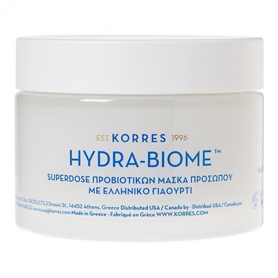 Korres masque hydra-biome yaourt Grec 100ml Korres masque hydra-biome yaourt Grec 100ml
