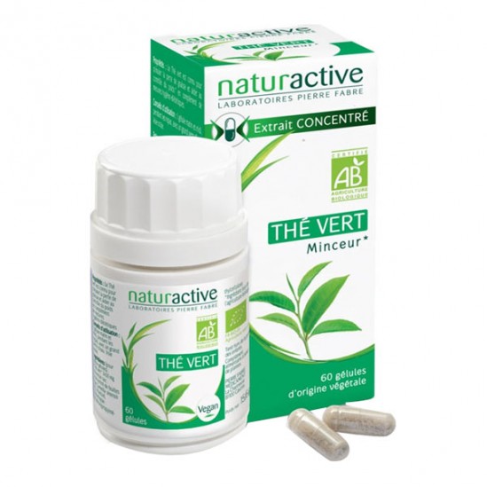 Naturactive complément alimentaire thé vert bio 60 gélules Naturactive complément alimentaire thé vert bio 60 gélules