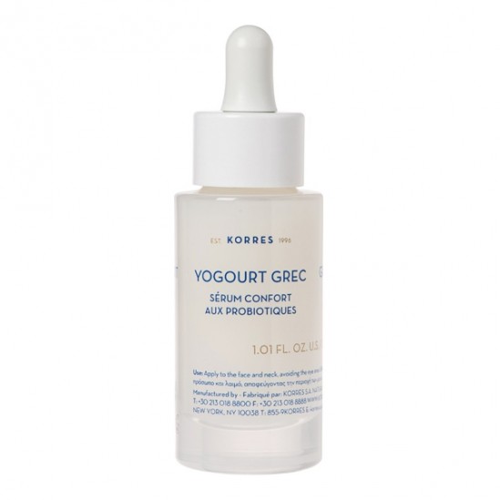Korres sérum confort aux probiotiques yaourt Grec 30ml Korres sérum confort aux probiotiques yaourt Grec 30ml