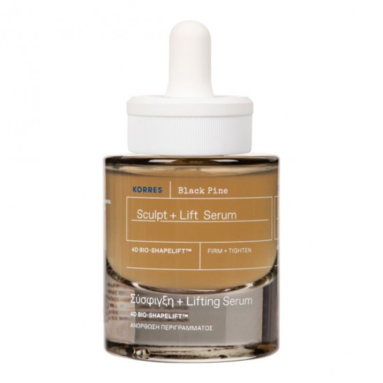 Korres pin noir sérum visage 3D lifting & fermeté 30ml Korres pin noir sérum visage 3D lifting & fermeté 30ml