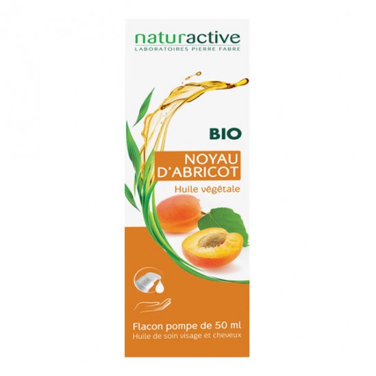 Naturactive huile végétale noyau abricot bio 50 ml Naturactive huile végétale noyau abricot bio 50 ml