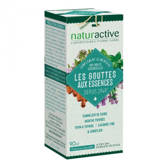 Naturactive Les gouttes aux essences depuis 1949 90ml Naturactive Les gouttes aux essences depuis 1949 90ml