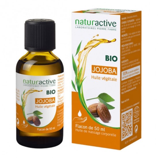 Naturactive huile végétale jojoba bio 50ml Naturactive huile végétale jojoba bio 50ml