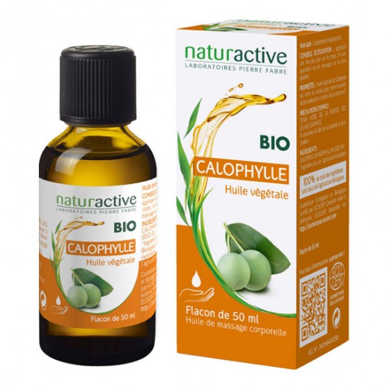 Naturactive huile végétale calophylle bio 50ml Naturactive huile végétale calophylle bio 50ml