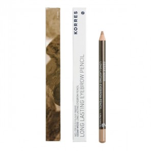 Korres maquillage crayon sourcils n°3 light shade 1,2g