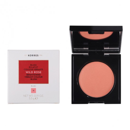 Korres maquillage blush rose 18 peach 5.5g