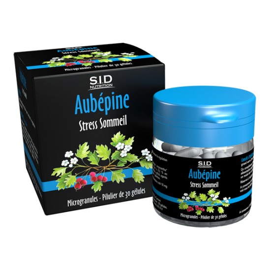 Sidn aubépine stress sommeil 30 gélules Sidn aubépine stress sommeil 30 gélules