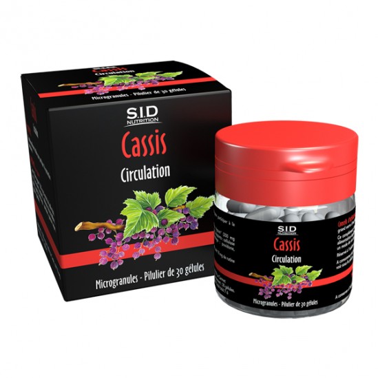Sidn cassis circulation 30 gélules Sidn cassis circulation 30 gélules