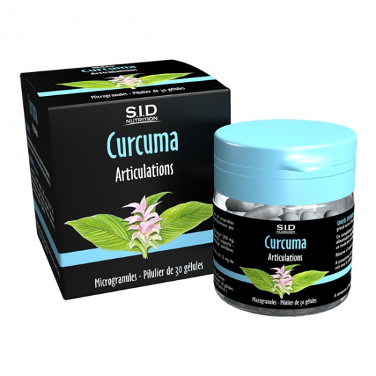 Sidn curcuma articulations 30 gélules Sidn curcuma articulations 30 gélules