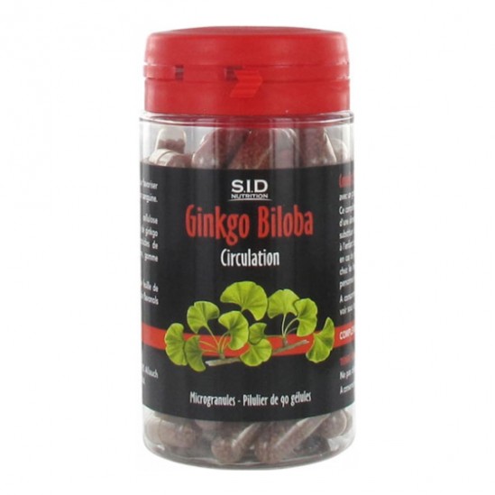 Sidn ginkgo biloba circulation 90 gélules Sidn ginkgo biloba circulation 90 gélules