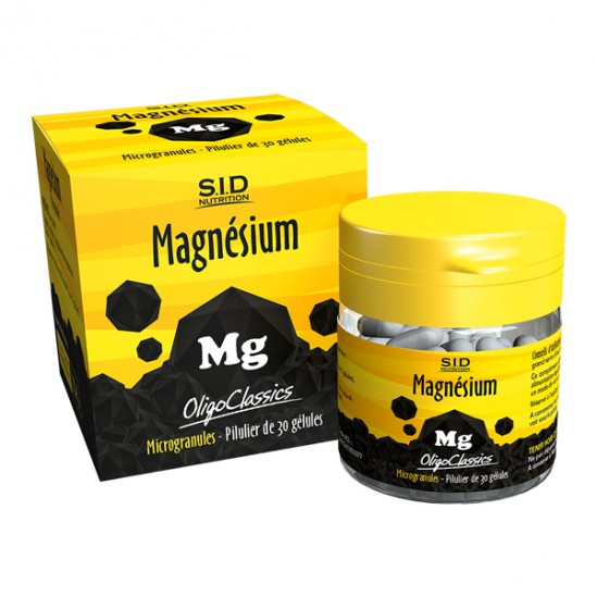 Sidn magnésium oligo classics 30 gélules Sidn magnésium oligo classics 30 gélules