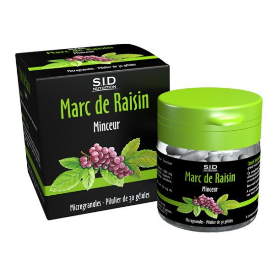 Sidn marc de raisin minceur 30 gélules