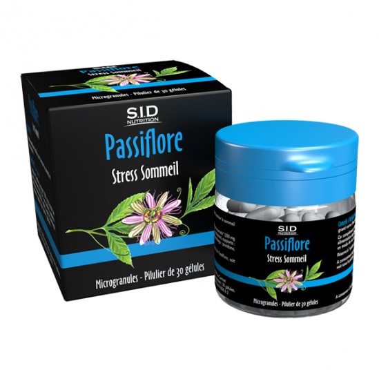 Sidn passiflore stress sommeil 30 gélules