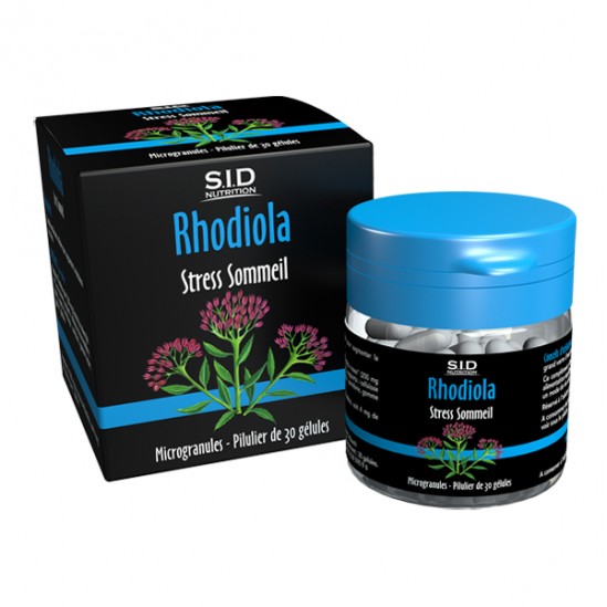 Sidn rhodiola stress sommeil 30 gélules Sidn rhodiola stress sommeil 30 gélules