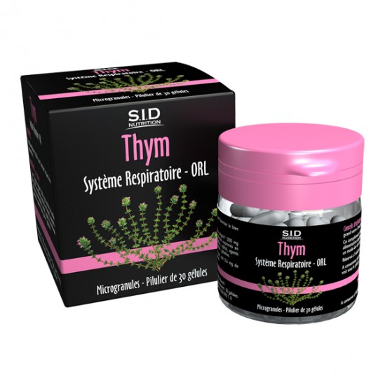 Sidn thym système respiratoire 30 gélules Sidn thym système respiratoire 30 gélules