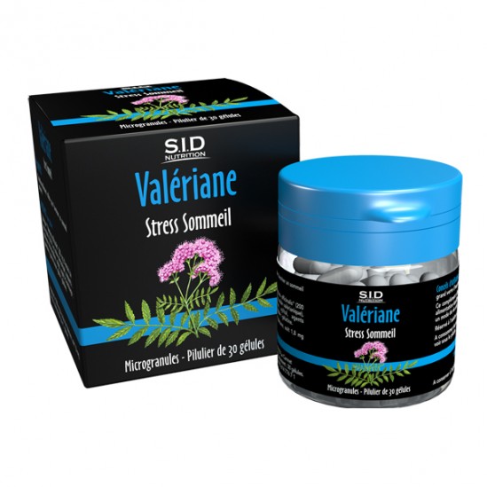 Sidn valériane stress sommeil 30 gélules Sidn valériane stress sommeil 30 gélules