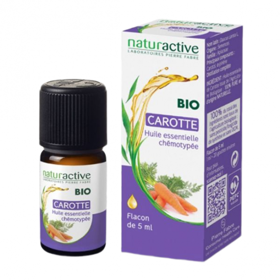 Naturactive huile essentielle carotte bio 5ml Naturactive huile essentielle carotte bio 5ml
