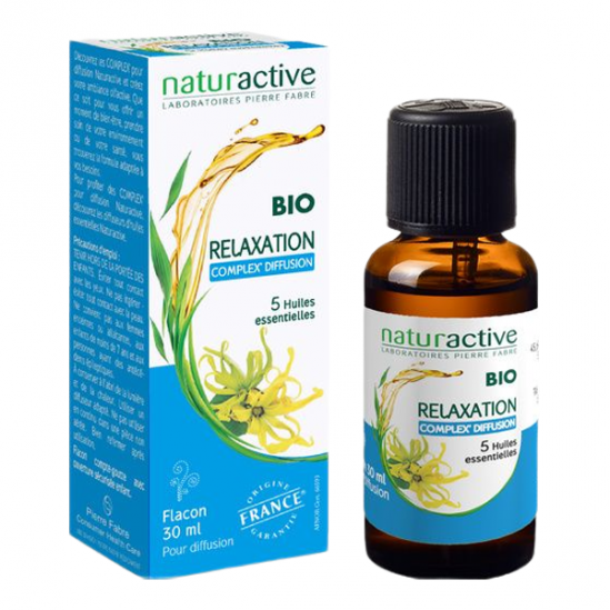 Naturactive complex' relaxation huiles essentielles bio flacon 30ml Naturactive complex' relaxation huiles essentielles bio flacon 30ml