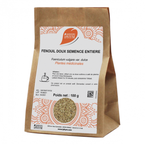 Iphym fenouil doux semence entière 100g