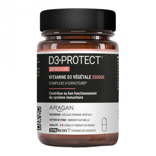 Aragan synactifs D3 protect vitamine 60 gélules Aragan synactifs D3 protect vitamine 60 gélules