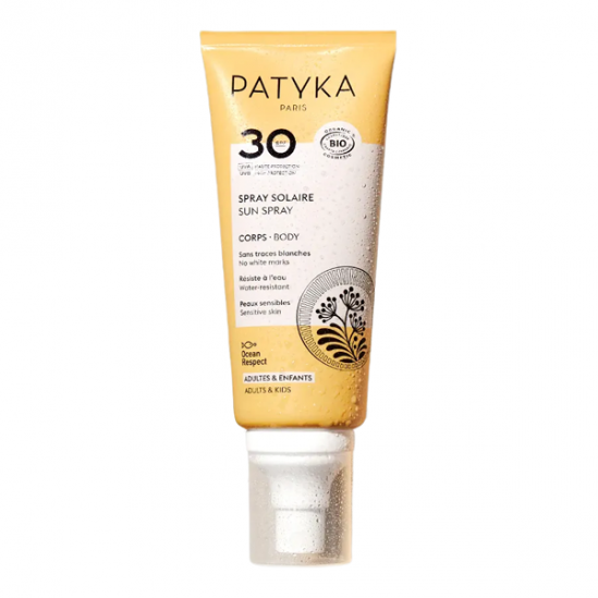 Patyka spray solaire corps SPF 30 adultes et enfants 100ml Patyka spray solaire corps SPF 30 adultes et enfants 100ml