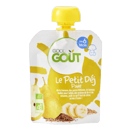 Good goût le petit déj poire 70g Good goût le petit déj poire 70g