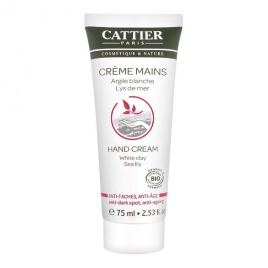 Cattier crème mains anti-tâches anti-âge 75ml Cattier crème mains anti-tâches anti-âge 75ml