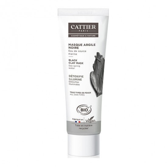 Cattier masque à l'argile noire 100ml Cattier masque à l'argile noire 100ml