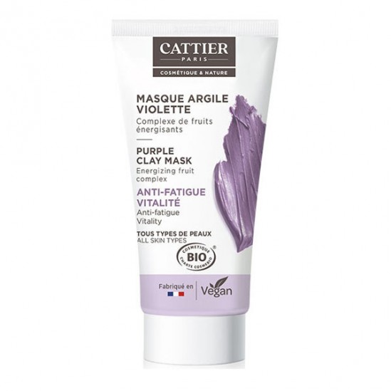 Cattier mini masque argile violette 30ml Cattier mini masque argile violette 30ml