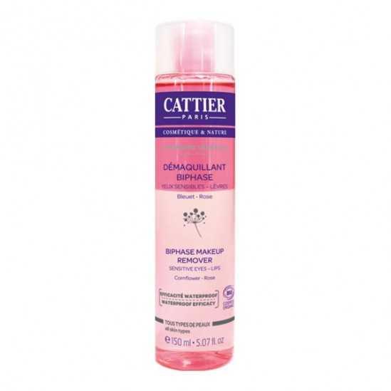 Cattier symphonie végétale démaquillant biphase 150ml Cattier symphonie végétale démaquillant biphase 150ml
