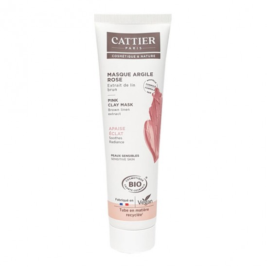 Cattier masque argile rose 100ml Cattier masque argile rose 100ml