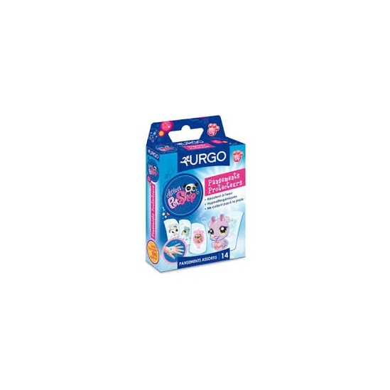 Urgo pansements littlest petshop enfant 14 enfants