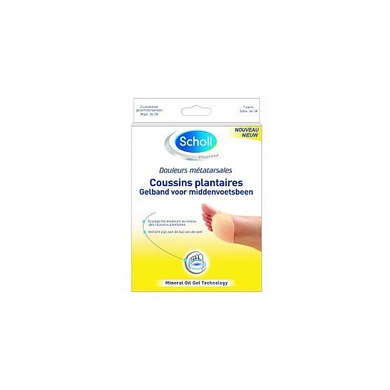 Scholl Coussins Plantaires taille 1 x 2