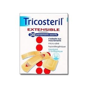 Tricosteril extensible 30 pansements