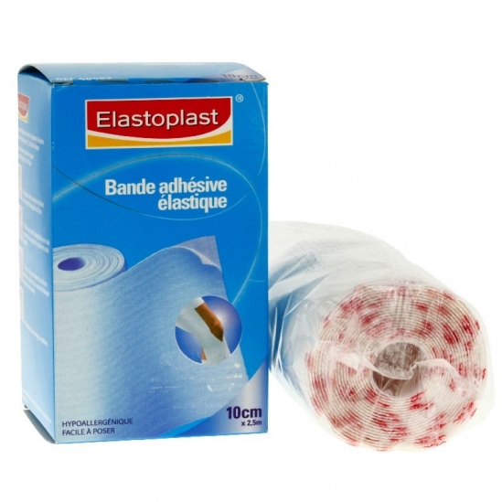 Elastoplast bande adhésive élastique 10cm x 2.5m