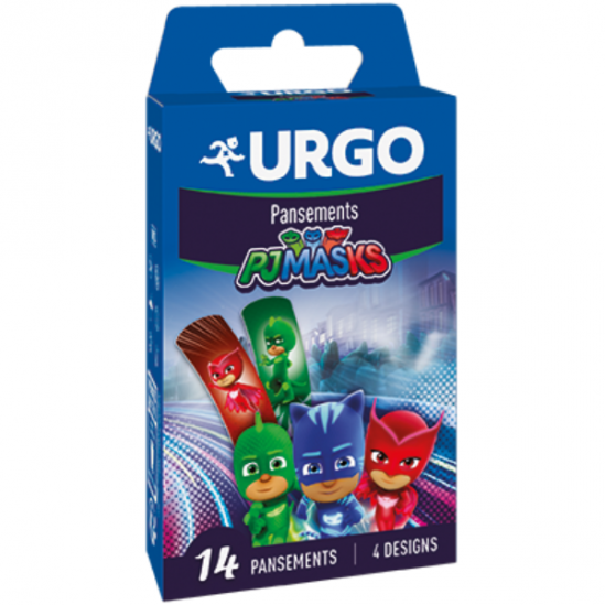 Urgo Pansements Adhésif Pjmasks B/14 Urgo Pansements Adhésif Pjmasks B/14