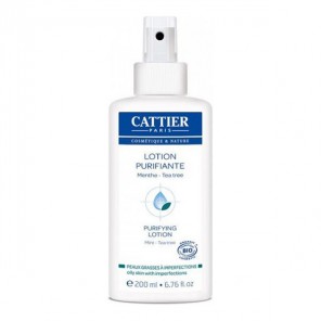 Cattier lotion purifiante peaux grasses à imperfections 200ml