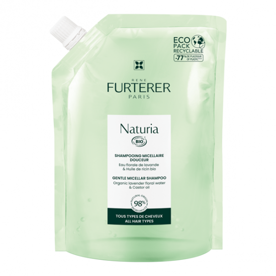 René Furterer naturia shampooing micellaire douceur éco-recharge 400ml René Furterer naturia shampooing micellaire douceur éco-recharge 400ml