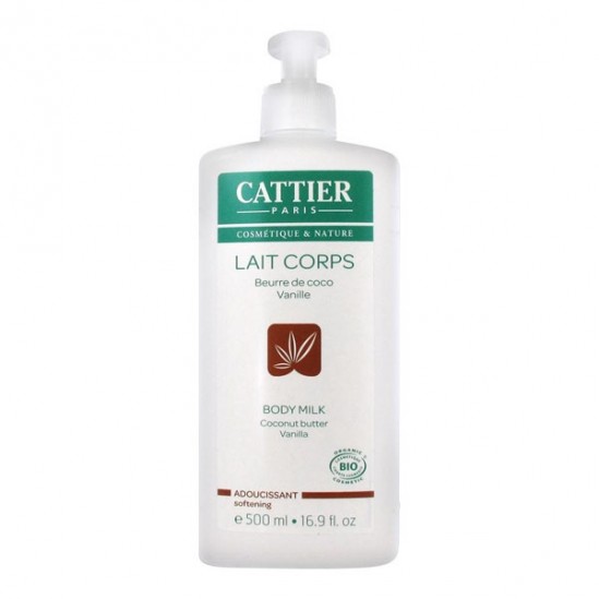 Cattier Lait Corps Adoucissant 500 ml