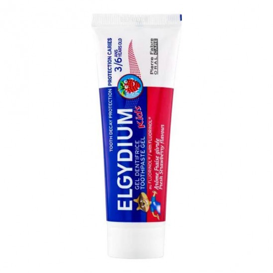 Pierre fabre elgydium kids dentifrice fraise givrée 50ml Pierre fabre elgydium kids dentifrice fraise givrée 50ml