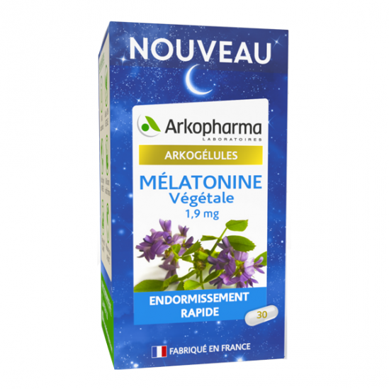 Arkopharma arkogélules mélatonine végétale 30 gélules Arkopharma arkogélules mélatonine végétale 30 gélules